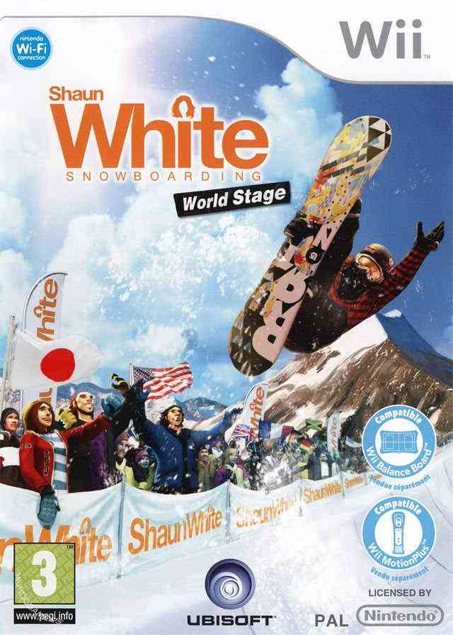 Shaun White Snowboarding World Stage Wii